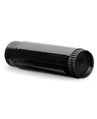 .50 oz Black Polypropylene Lip Balm Tubes (Bulk), Caps Not Included
