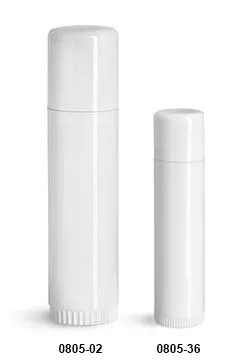 2 x 48 White Mailing Tubes with Caps Case/50