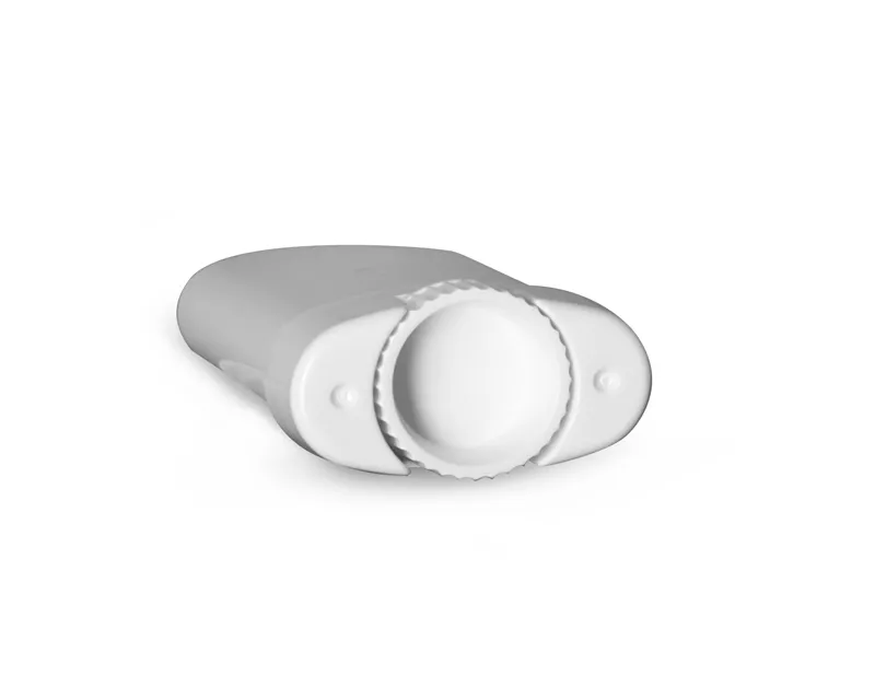 Plastic Tubes, White Polypropylene Oval Deodorant Tubes, (Bulk) Caps Not Included 