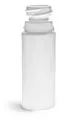 White HDPE Child Resistant Roll-On Cylinder Bottles (Bulk), Caps NOT Included