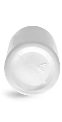 3 oz Plastic Bottles, White Child Resistant HDPE Roll-on Cylinder (Bulk), Caps NOT Included