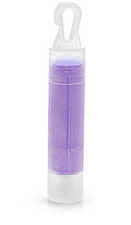Natural Polypropylene Lip Balm Tubes w/ Hook Caps