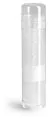 Natural Polypropylene Lip Balm Tubes w/ Caps