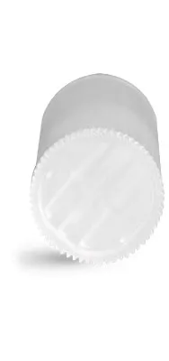 .15 oz  Natural Polypropylene Lip Balm Tubes w/ Caps