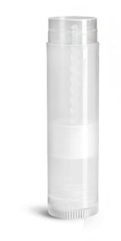 Lip Balm Tubes, Natural Polypro Lip Balm Tubes (Bulk), Caps Not Included