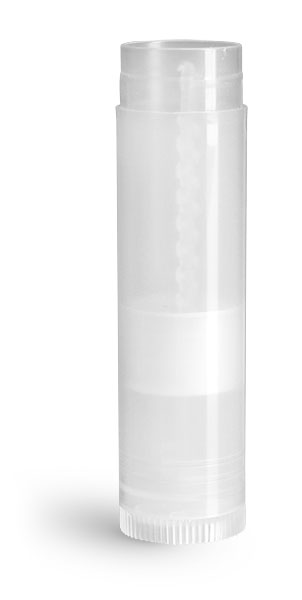 Lip Balm Tubes, Natural Polypro Lip Balm Tubes (Bulk), Caps Not Included