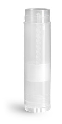Lip Balm Tubes, Natural Polypro Lip Balm Tubes (Bulk), Caps Not Included