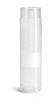 New Natural Polypropylene Lip Balm Tubes (Bulk)