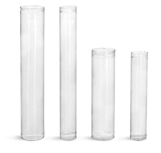 Plastic Tubes, Clear Round Plastic Tubes