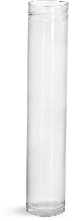 40 ml 40 ml Plastic Tubes, Clear Round Plastic Tubes (Bulk), Caps Not Included