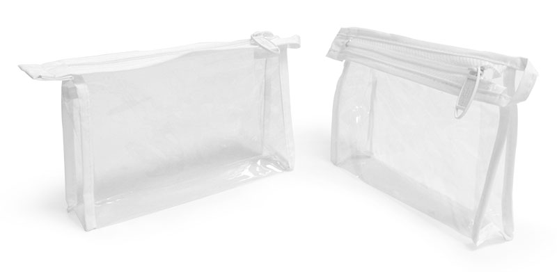 clear zipper bags wholesale