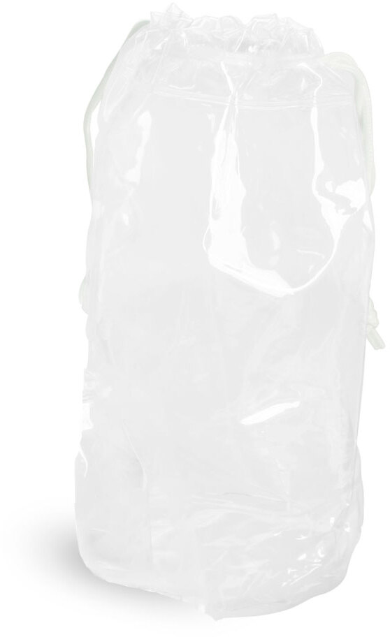 SKS Bottle & Packaging Clear Vinyl Bags w/ Black Trim and Travel Size