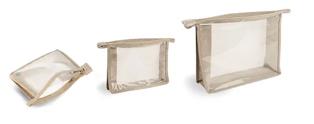 CASE of 250 Zippered PEVA Clear Plastic Retail Packaging Bags 11x9x4 Cube Block 