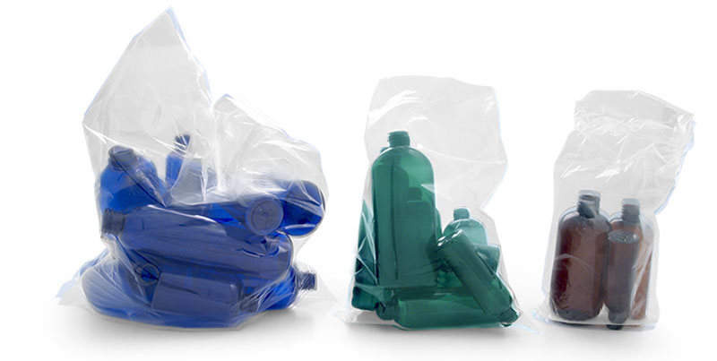 Plastic Bags, Clear Polyethylene Bags