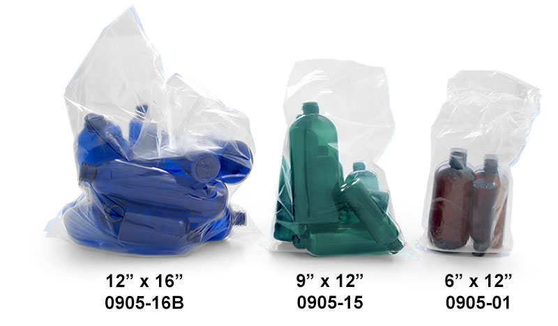 Plastic Bags, Clear Polyethylene Bags