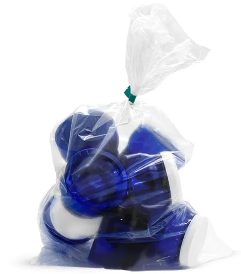 Plastic Bags, Clear Polyethylene Bags