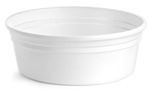 White Polypro Tubs (Bulk), Lids NOT Included