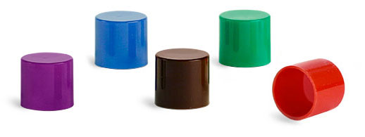Smooth Polypro Friction Fit Caps for Lip Balm Tubes