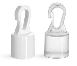 Plastic Caps, Smooth Plastic Friction Fit Hook Caps for Round Lip Balm Tubes