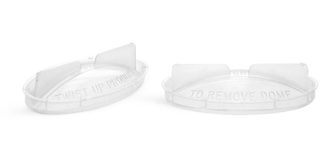 Plastic Fitments, Natural Polypropylene Inner Dome Fitments For Deodorant Tubes