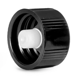 13/425  Black Phenolic Cone Lined Caps