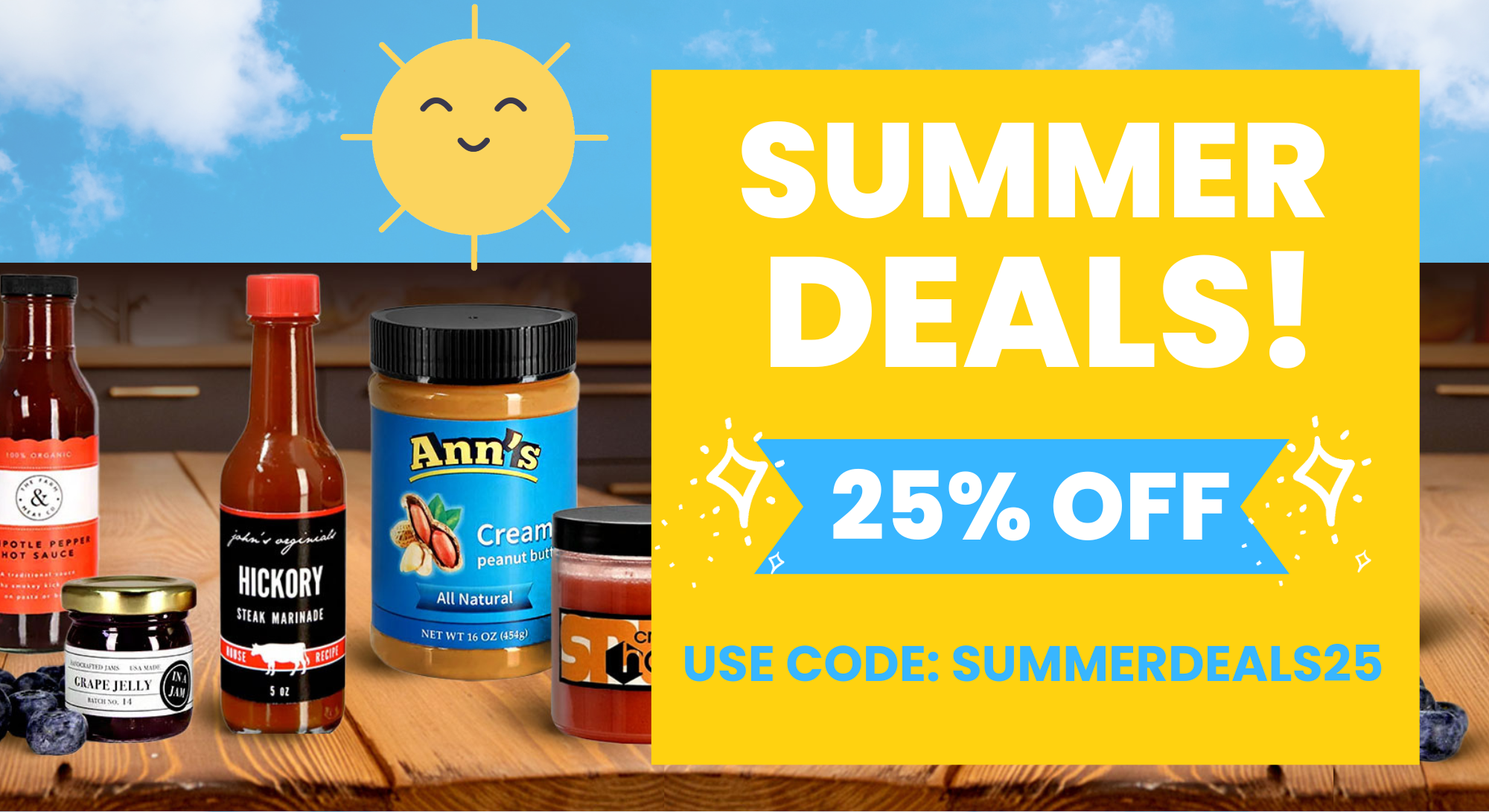 Summer Deals: 25% Off Sitewide Sale 