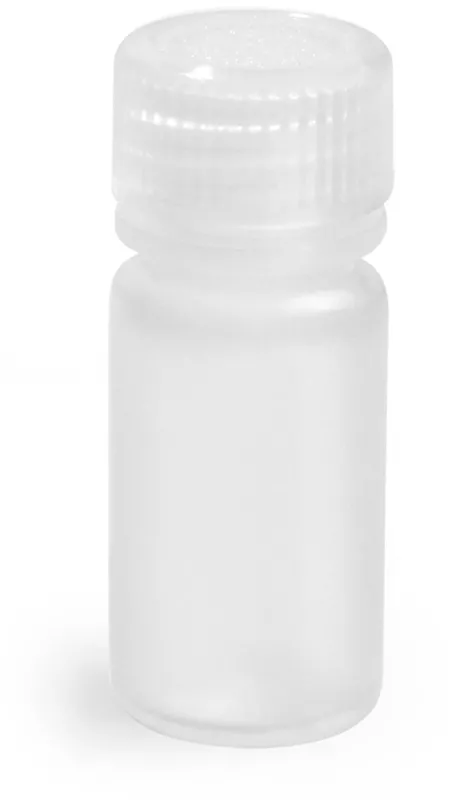 30 ml Natural Polypropylene Narrow Mouth Leak Proof Water Bottles w/ Caps