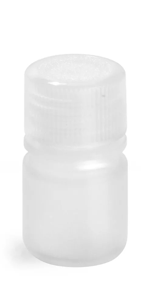 8 ml Natural Polypropylene Narrow Mouth Leak Proof Water Bottles w/ Caps