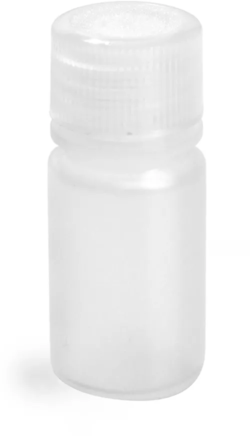 60 ml 60 ml Natural Polypropylene Narrow Mouth Leak Proof Water Bottles w/ Caps