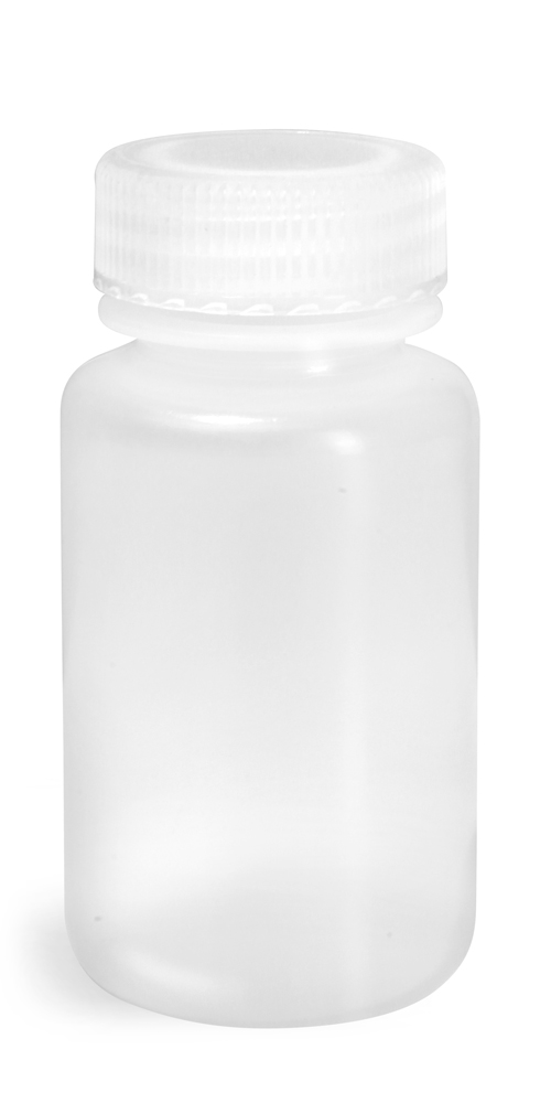 SKS Bottle & Packaging - 125 ml Natural Polypro Leak Proof Wide Mouth ...