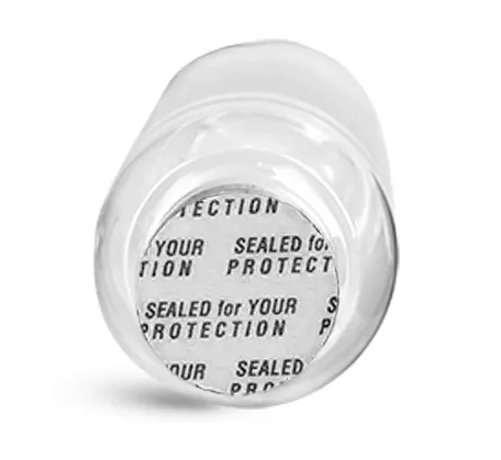 Plastic Caps, Black Polypropylene Printed PS22 Lined Caps