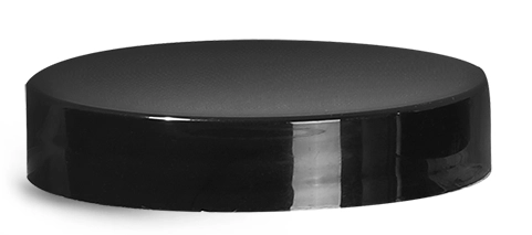 53/400 Black Polypropylene PS22 Lined Caps