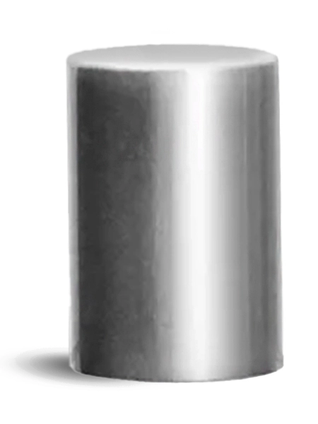 13/415 Plastic Caps, Matte Silver Polypropylene Caps for Glass Roll On Containers