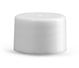 New Smooth White PE Lined Caps