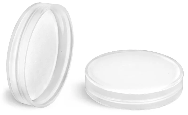 Natural Polypropylene Smooth Caps w/ PS22 Plain Liners