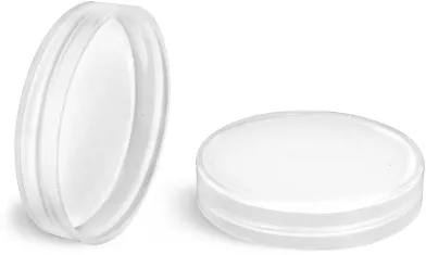 Natural Polypropylene Smooth Caps w/ PS22 Plain Liners