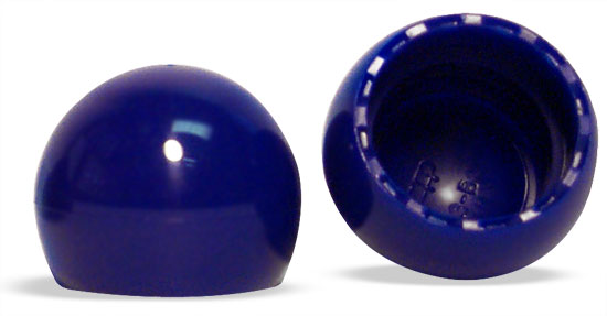 Blue Smooth Ball Caps
