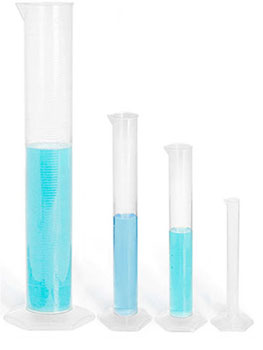 Sks Bottle Packaging Plastic Labware Graduated Cylinders