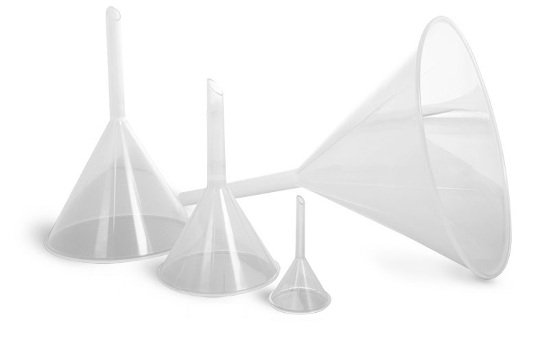 Plastic Funnels, Plastic Analytical Funnels