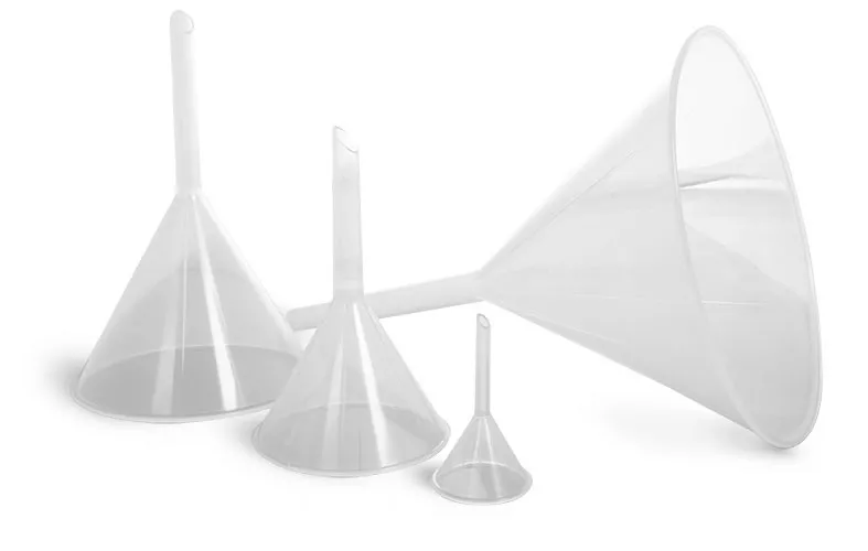 Plastic Funnels, Plastic Analytical Funnels