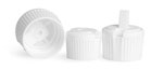 28/410 White Plastic Spout Caps
