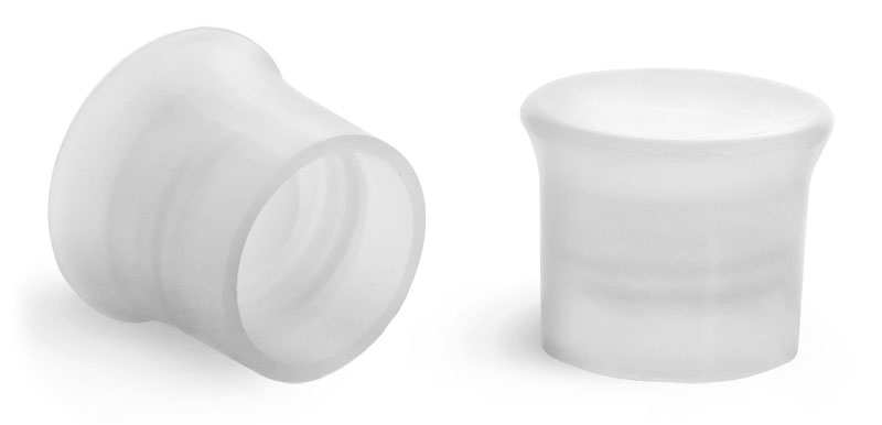 Plastic Caps, Natural Smooth Caps