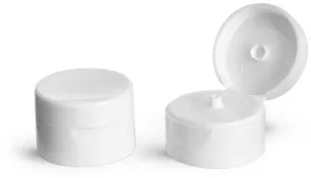 White Smooth Snap Top Caps 