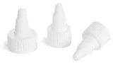 White Twist Top Caps 