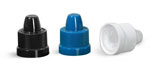 Ribbed Polypropylene Child Resistant Dropper Tip Caps