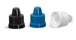 Ribbed Polypropylene Child Resistant Dropper Tip Caps
