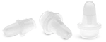 15 mm Natural LDPE Controlled Dropper Tip Plugs