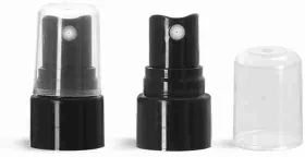 Sprayers, Black Smooth Fine Mist Sprayers
