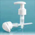 Lotion Pumps, 2cc White Polypropylene Lotion Pumps