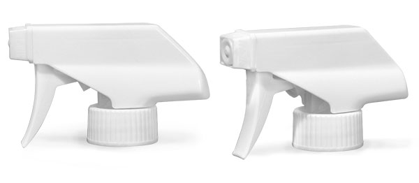 Trigger Sprayers, White Polypropylene Trigger Sprayers